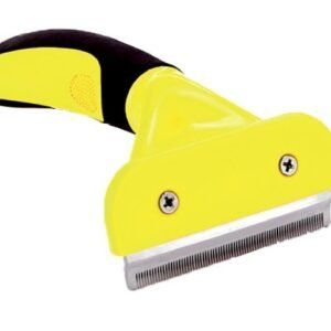 Rastrillo quitapelo profesional para perros y gatos, herramienta para eliminar pelo muerto y facilitar el deslanado.