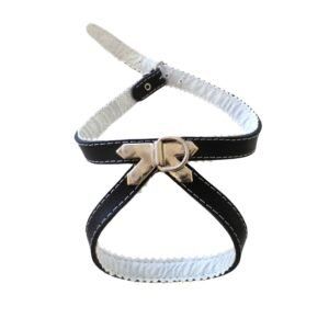 petral cuero forrado 25 cm
