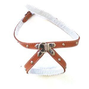 petral cuero c/fornitura 25 cm