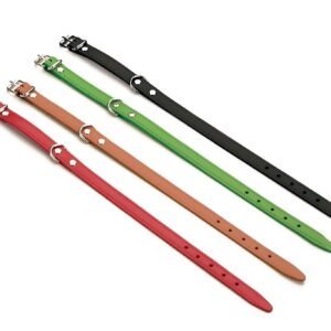 collar cuero liso 70x3,5 cm