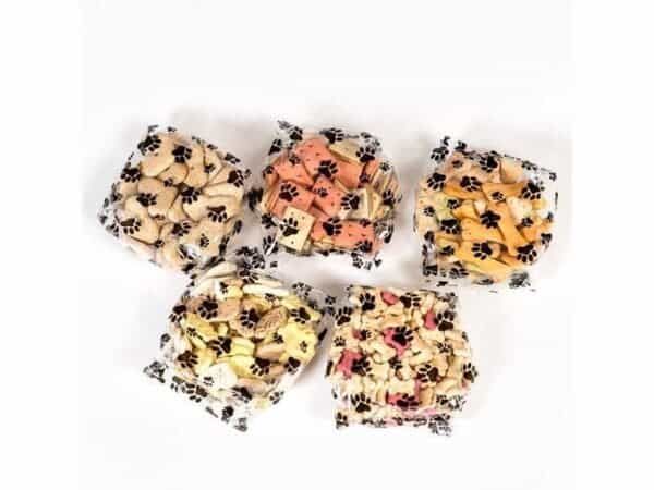 Galletas naturales y saludables para perros, con verduras variadas, 200 g.
