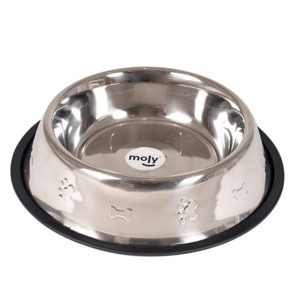 comedero acero extra c/fig. 25 cm 2,35 l