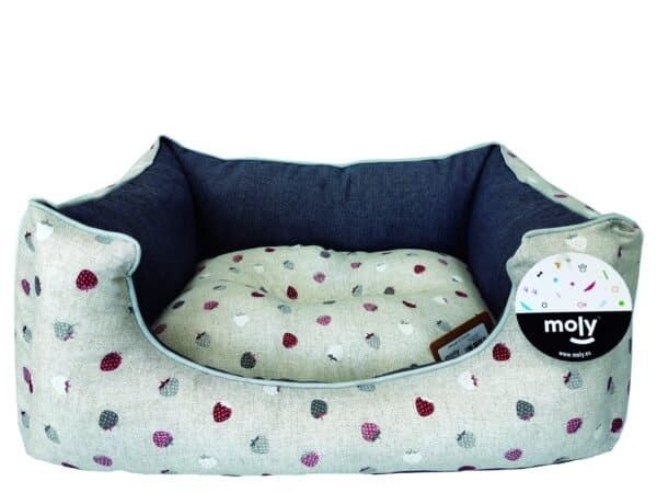 cuna rect. fresitas/gris t 2 60*48*24