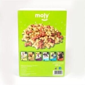 Galletas naturales para perros con fruta, 400 g, snack saludable para mascotas.