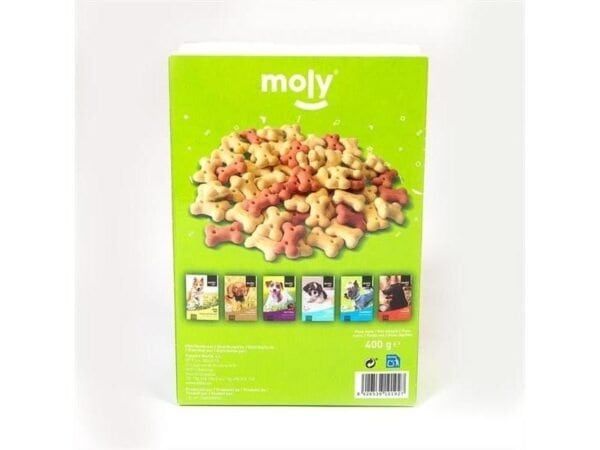Galletas naturales para perros con fruta, 400 g, snack saludable para mascotas.