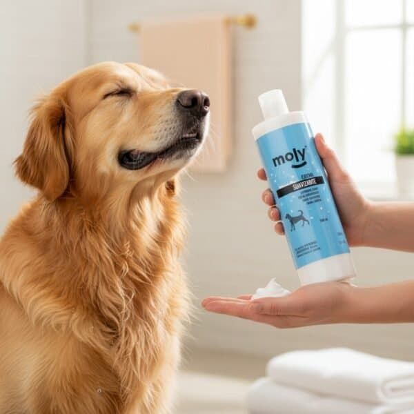 crema suavizante 500 ml moly | acondicionador profesional para pelo suave, brillante y sin nudos