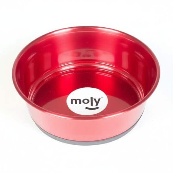 comedero acero anti des metaliz. 17cm 0,70l