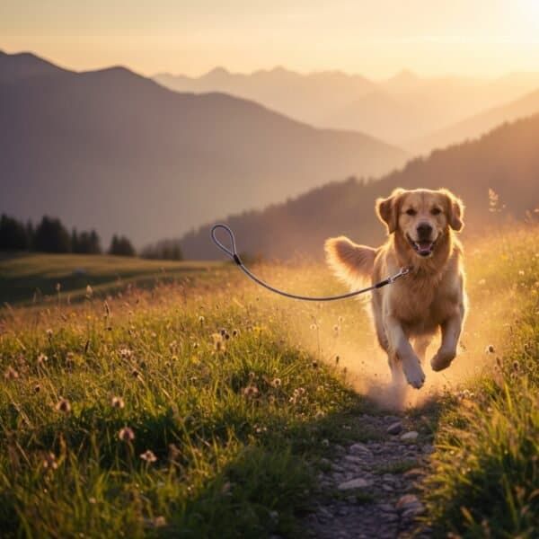 collar y ramal nylon adiestra 120 x 0,80cm