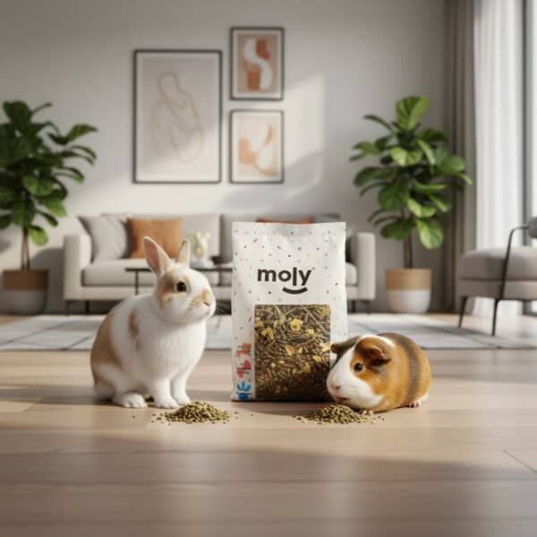 mixtura conejos y cobayas moly 800 gr