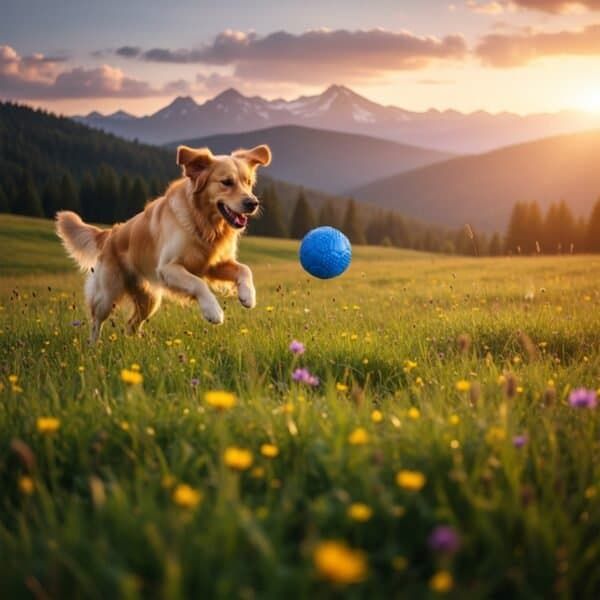 pelota caucho c/ sonido 5 cm