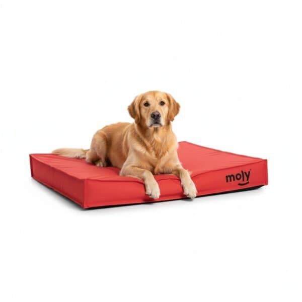 colchon waterproof rojo t 3 105x95x10