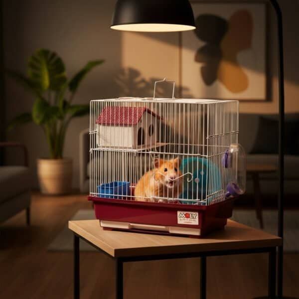 jaula hamster n.2 30 x 23 x 31 cm.