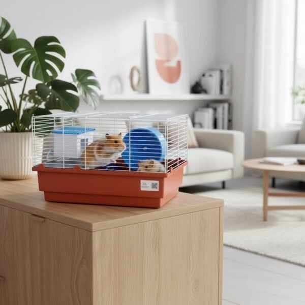 jaula hamster 2 pisos 40*27*24