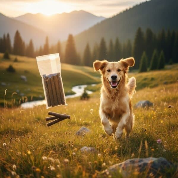 snacks de buey en barritas 50 g moly | premio natural y sabroso para perros