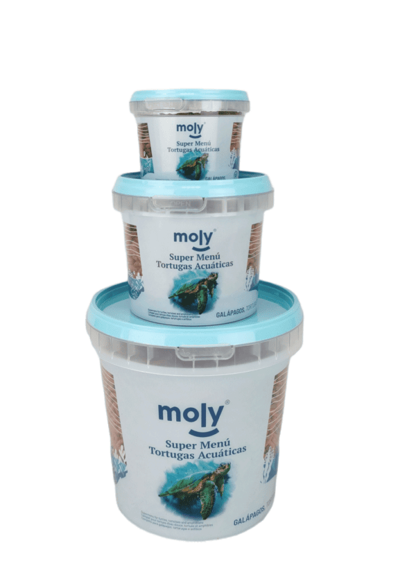 moly menu tortugas 40 gr 120 ml nutrición equilibrada