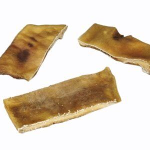 piel de vaca deshidratada 500 g – snack natural y duradero para perros