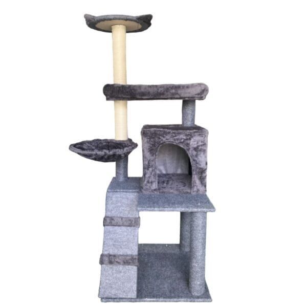 arbol rascador gato modelo paris 49x49x132 cm