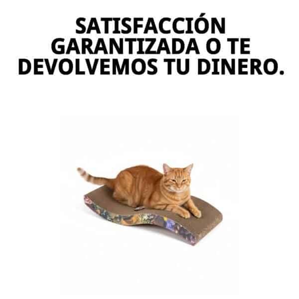 rascador ondulado gato 53x20,5x10 cm