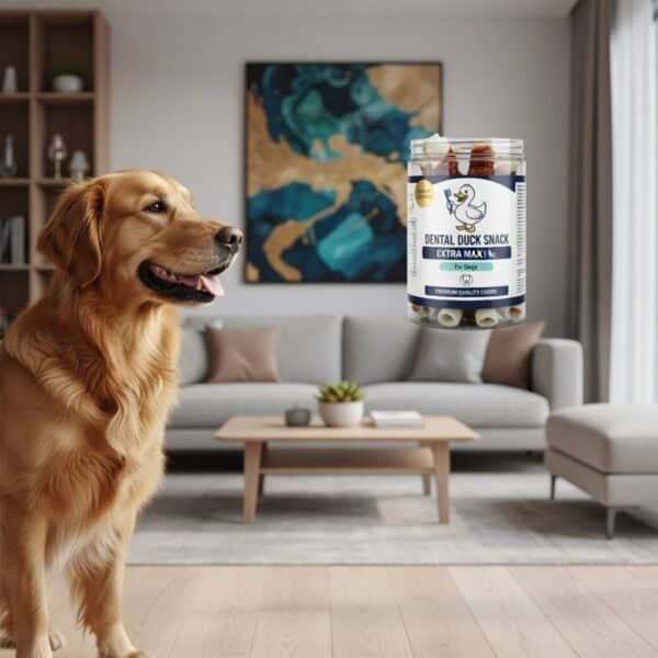 dental snack de pato extra maxi 1 kg | masticación prolongada y cuidado dental para perros grandes
