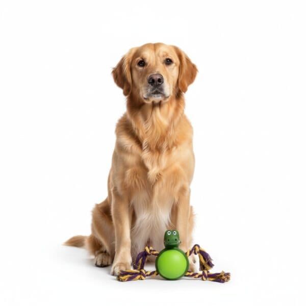 mordedor cocodrilo para perros 21 cm moly | juguete resistente y estimulante