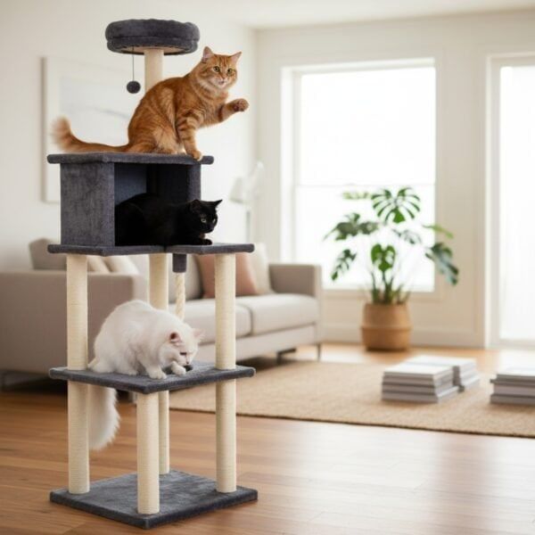 Árbol gato extra hight interact 158*49*49 descanso