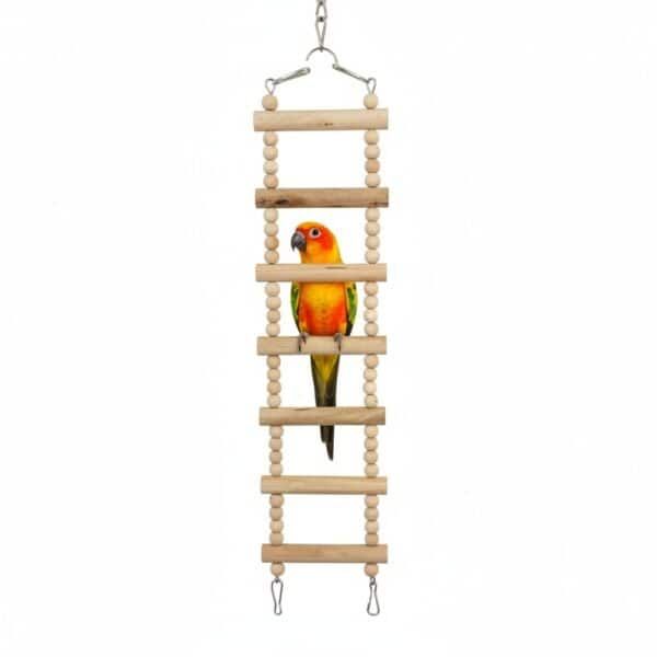 juguetes para pÁjaros inter escalera madera 10x46cm 6 unit