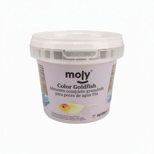 moly goldfish color granulado 75 grms /365 ml