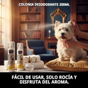 Desodorante para perros 200ml.