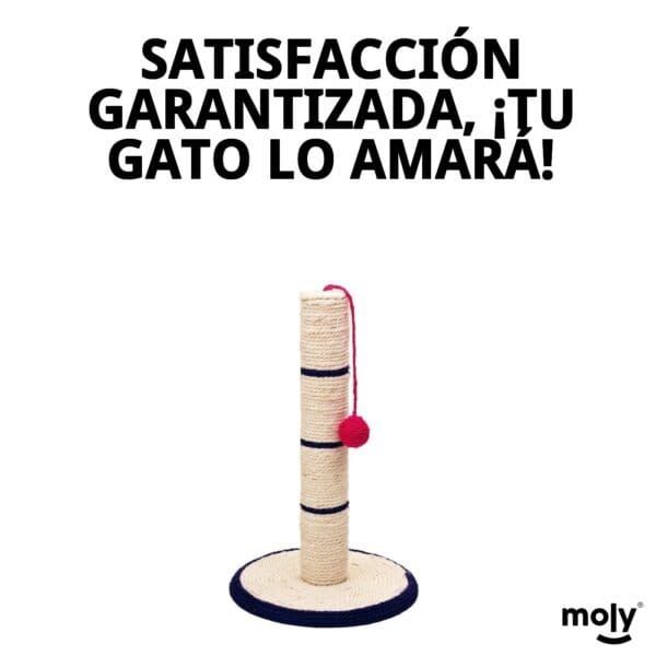 rascador poste sisal c/pelota 45cm