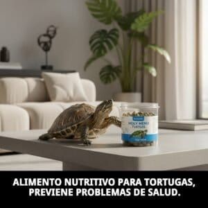 moly menu tortugas 40 gr 120 ml nutrición equilibrada