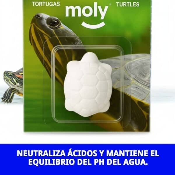 moly calcio tortugas acondicionador agua grande
