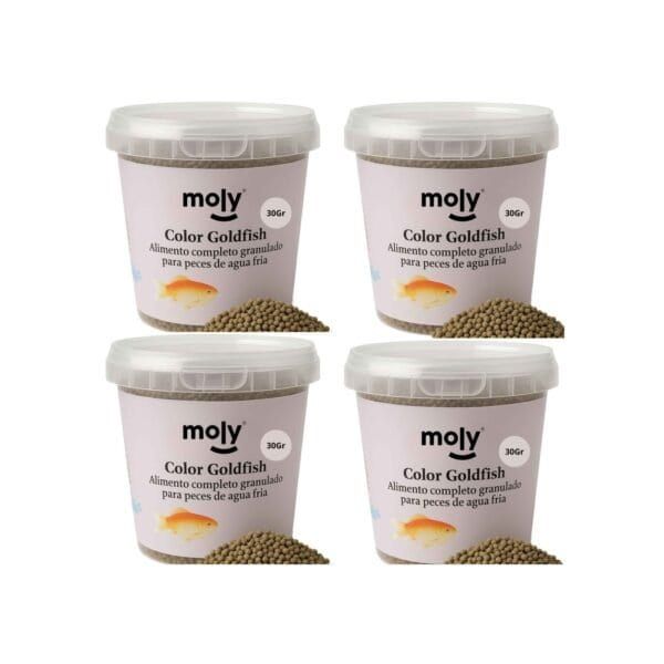 moly goldfish color granulado 30 grms /120ml