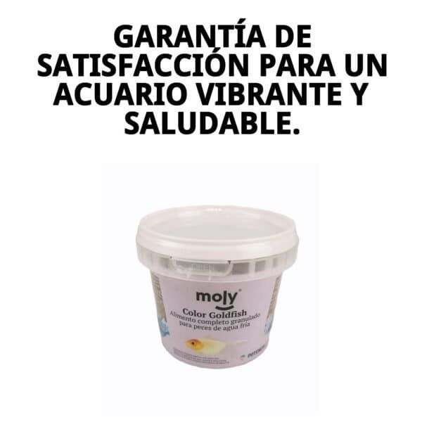 moly goldfish color granulado 75 grms /365 ml