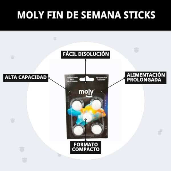 moly fin de semana sticks