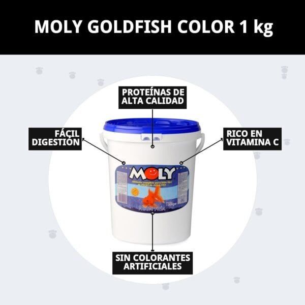moly goldfish color 1 kg