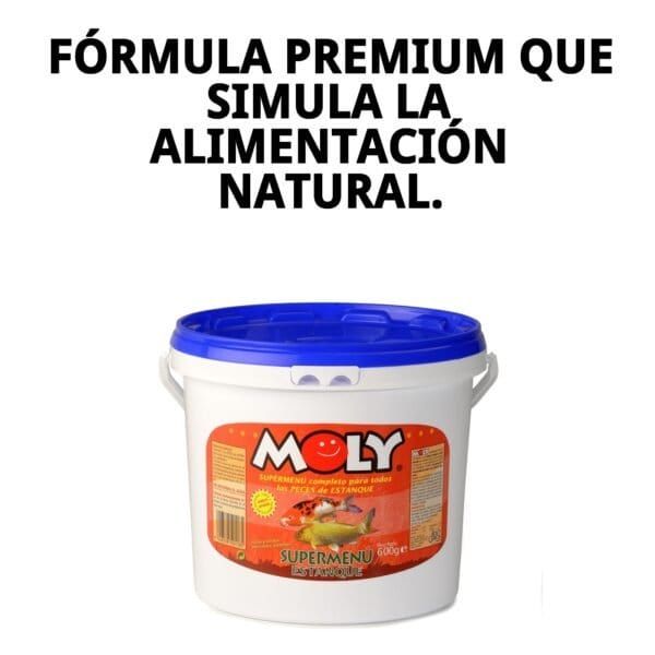 moly super menu estanque 600 gr/ 5.5 l