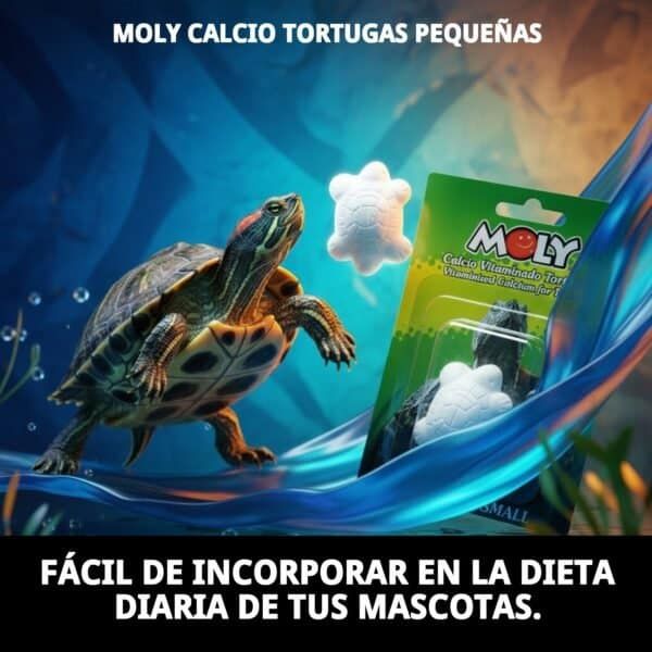 moly calcio tortugas pequeÑas