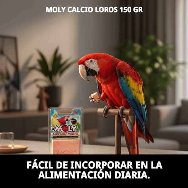 moly calcio loros 150 gr