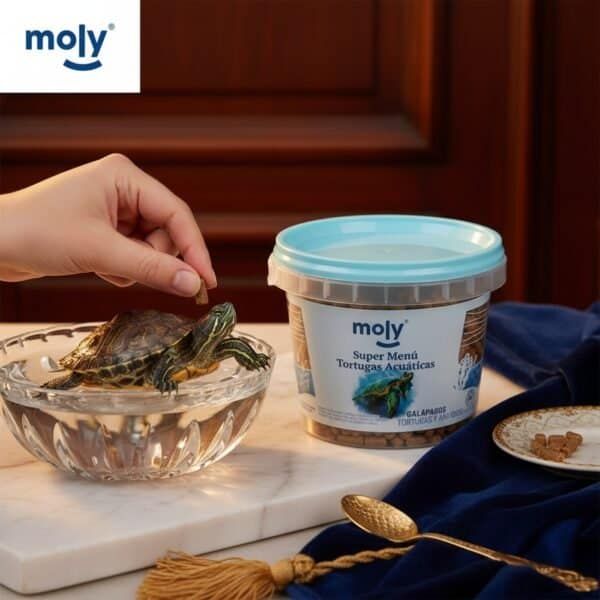 moly menu tortugas 40 gr 120 ml nutrición equilibrada