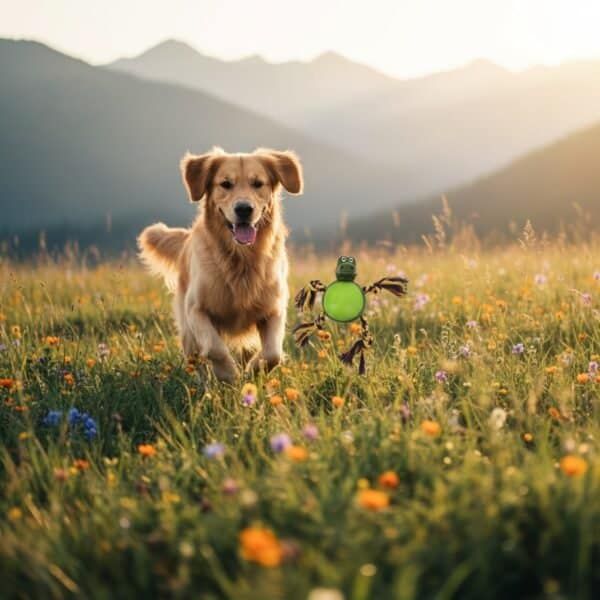 mordedor cocodrilo para perros 21 cm moly | juguete resistente y estimulante