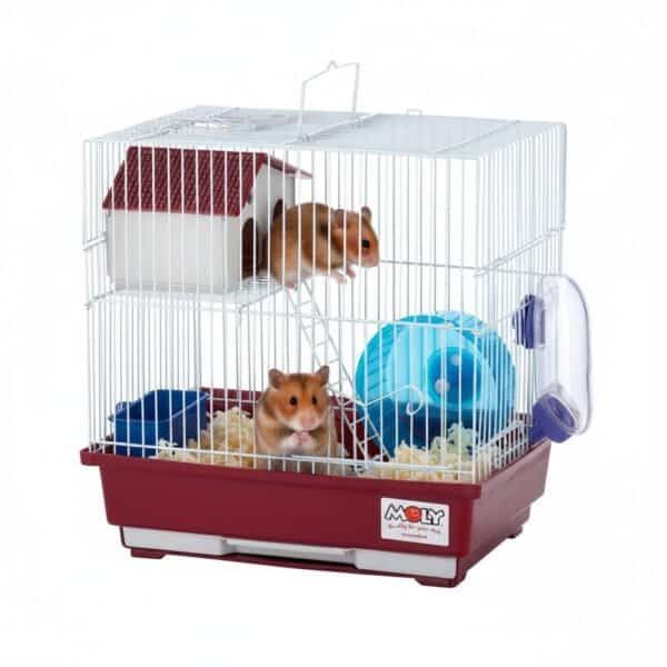 jaula hamster n.2 30 x 23 x 31 cm.