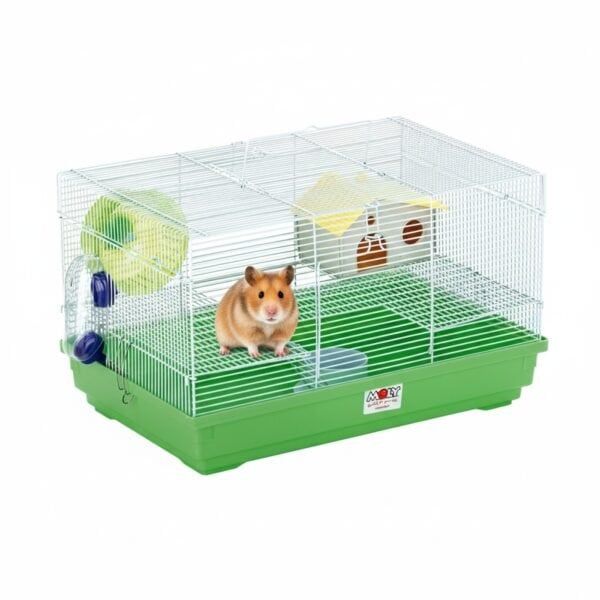 jaula hamster 1 piso 47 x 30 x 27 cm.
