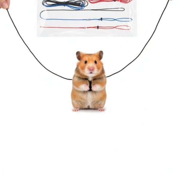 set arnes y ramal hamster 120x8 mm