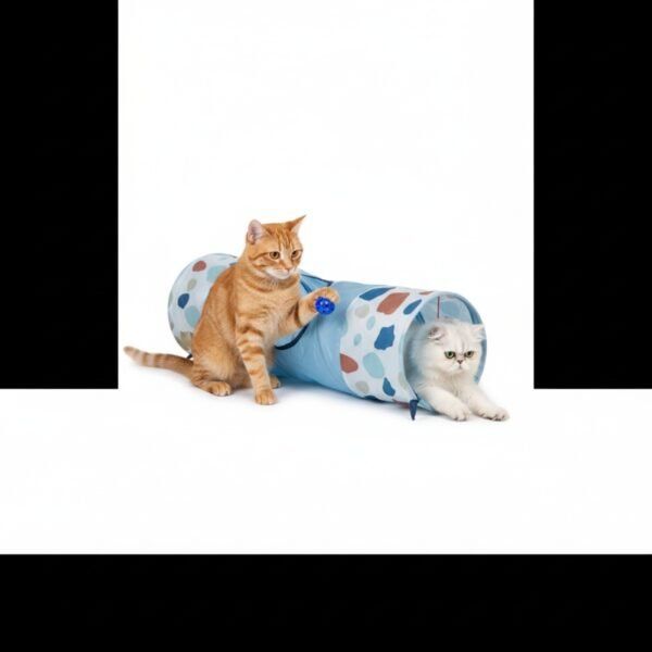 tunel gato multiuso interactivo 25*90 cm