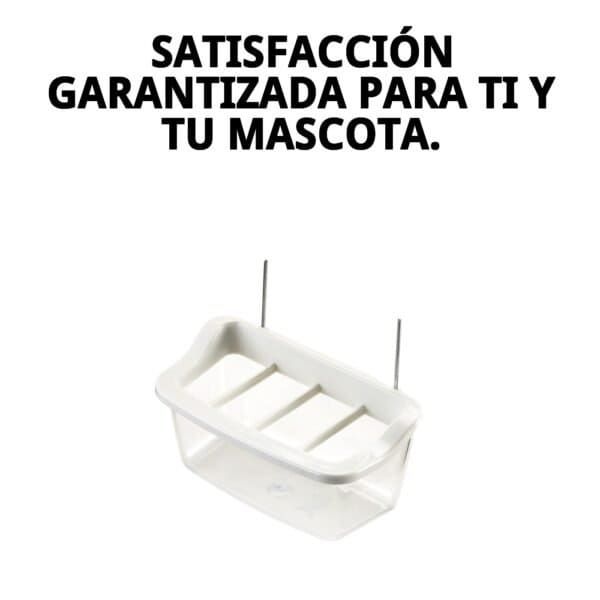 comedero exotico c/g. hierro 11 cm.