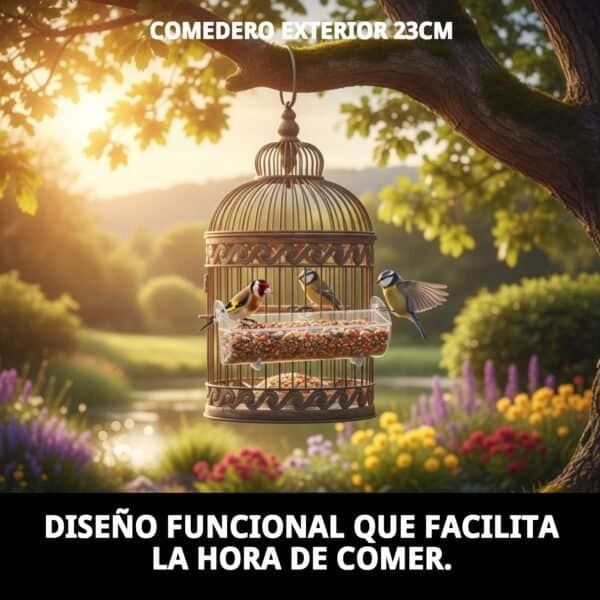 comedero exterior 23cm