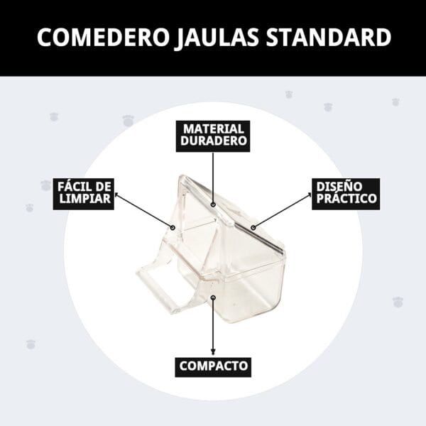 comedero jaulas standard