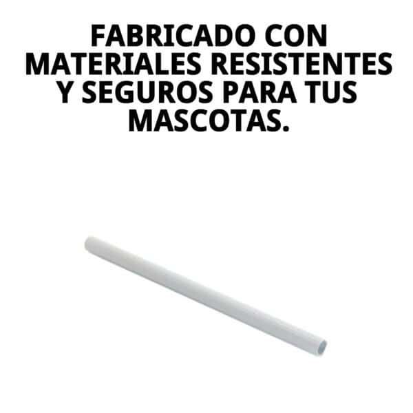 palo plastico 1 metro