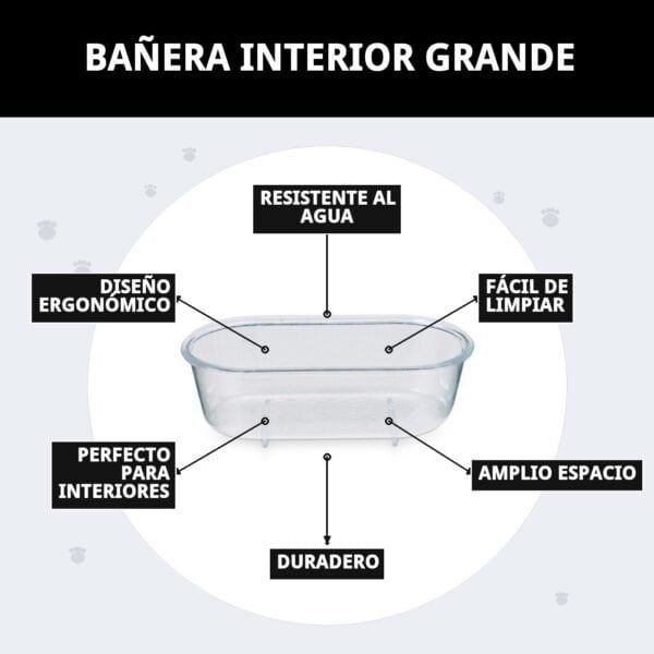 baÑera interior grande