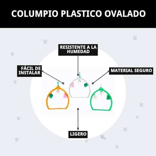 columpio plastico ovalado